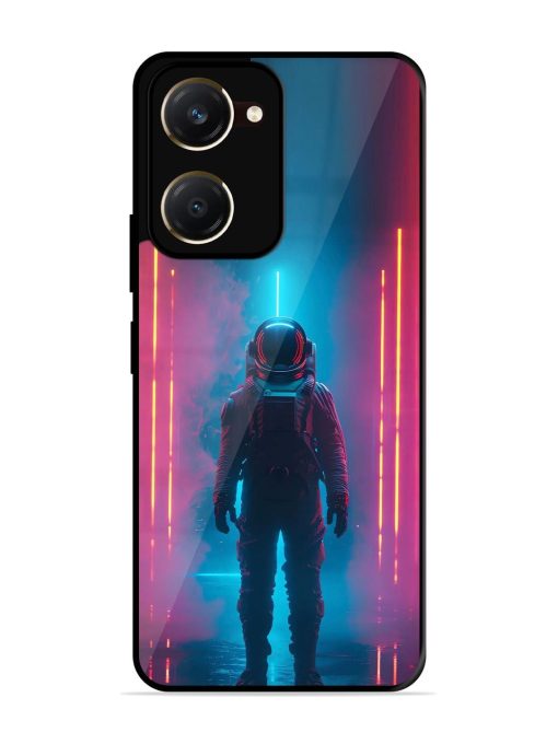 Neon Astronaut Glossy Soft Edge Case for Vivo Y18T