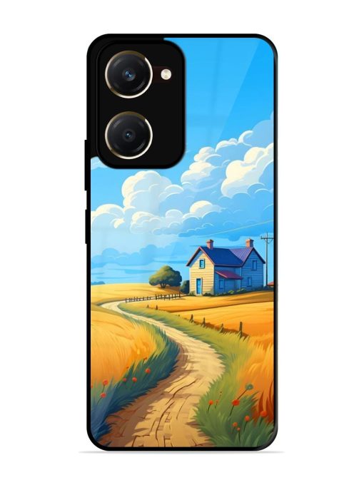 Countryside Cottage Glossy Soft Edge Case for Vivo Y18T