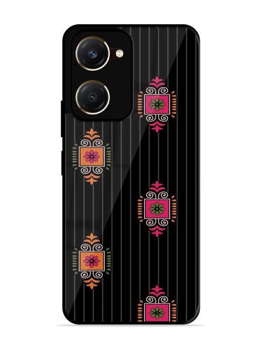 Ornate Elegance Glossy Soft Edge Case for Vivo Y18T