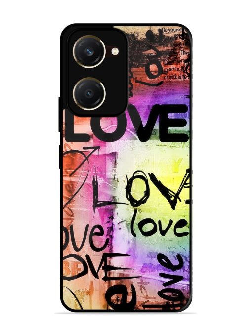 Love Graffiti Glossy Soft Edge Case for Vivo Y18T