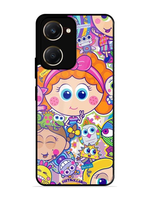 Distroller Friends Glossy Soft Edge Case for Vivo Y18T