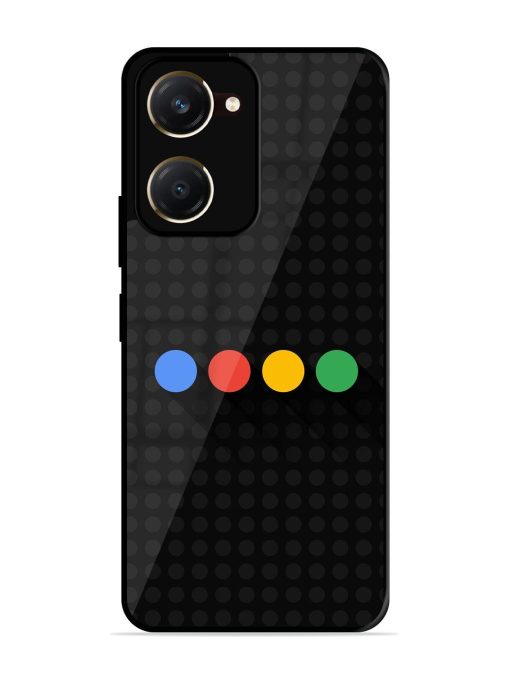 Google Dots Glossy Soft Edge Case for Vivo Y18T