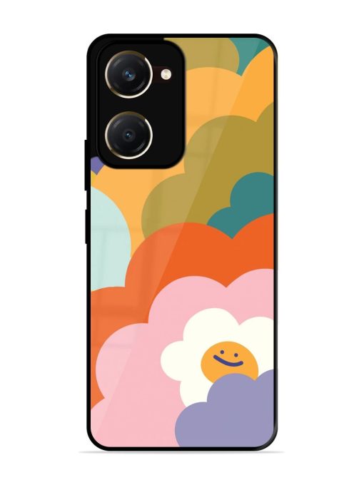 Happy Flower Power Glossy Soft Edge Case for Vivo Y18T