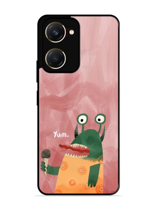 Hungry Monster Glossy Soft Edge Case for Vivo Y18T