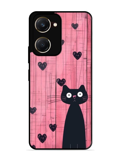 Feline Valentine'S Day Glossy Soft Edge Case for Vivo Y18T