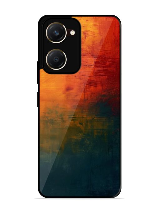 Golden Hour Canvas Glossy Soft Edge Case for Vivo Y18T