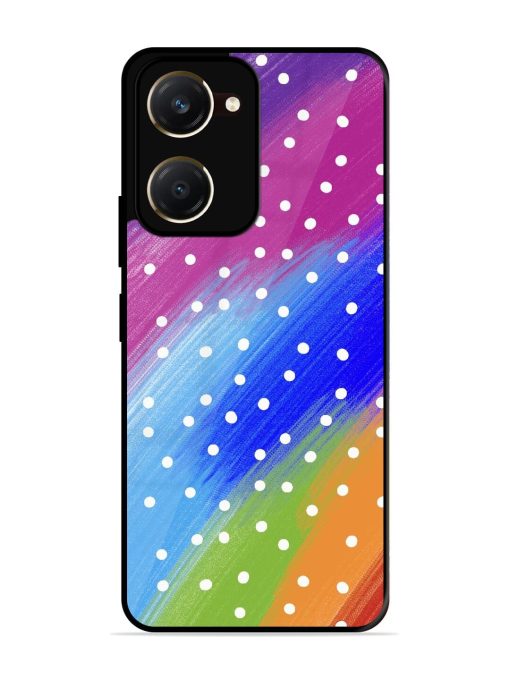 Rainbow Polka Dot Dream Glossy Soft Edge Case for Vivo Y18T