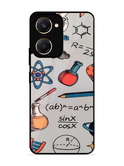 Science Doodle Delight Glossy Soft Edge Case for Vivo Y18T