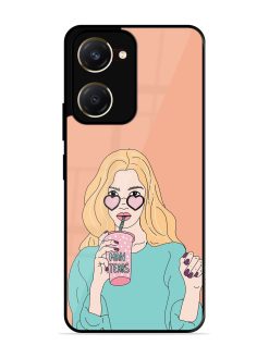 Feminine Power Glossy Soft Edge Case for Vivo Y18T