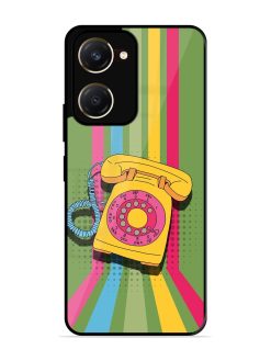 Retro Dialer Glossy Soft Edge Case for Vivo Y18T