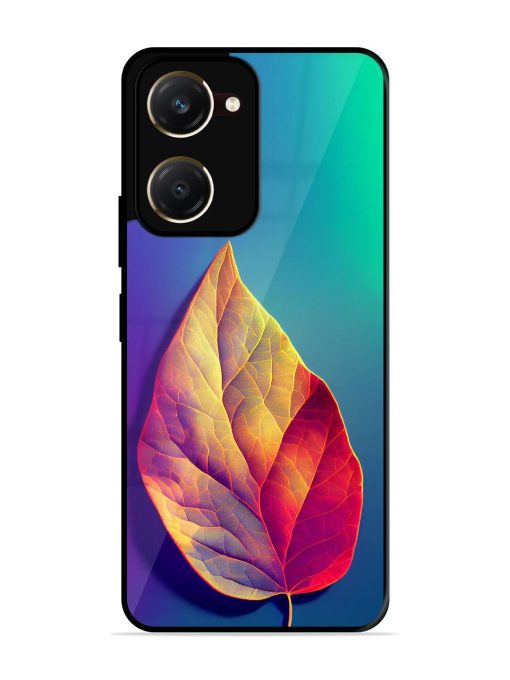 Autumn'S Embrace Glossy Soft Edge Case for Vivo Y18T