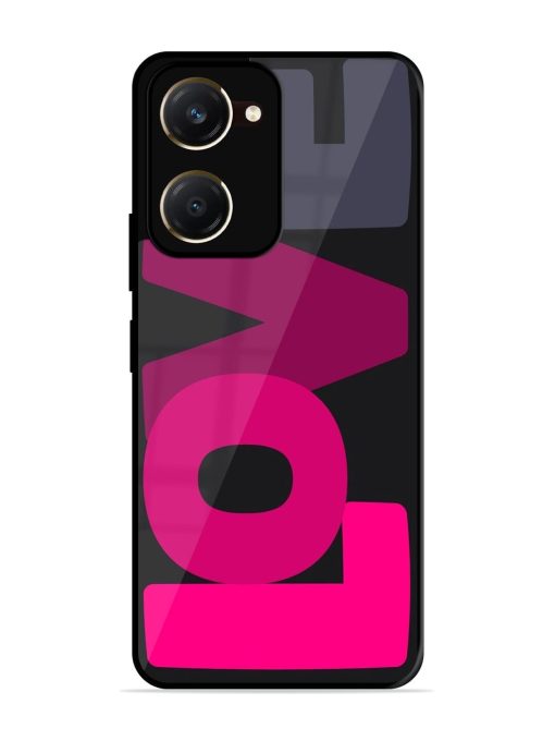 Pixelated Pastel Glossy Soft Edge Case for Vivo Y28S (5G)