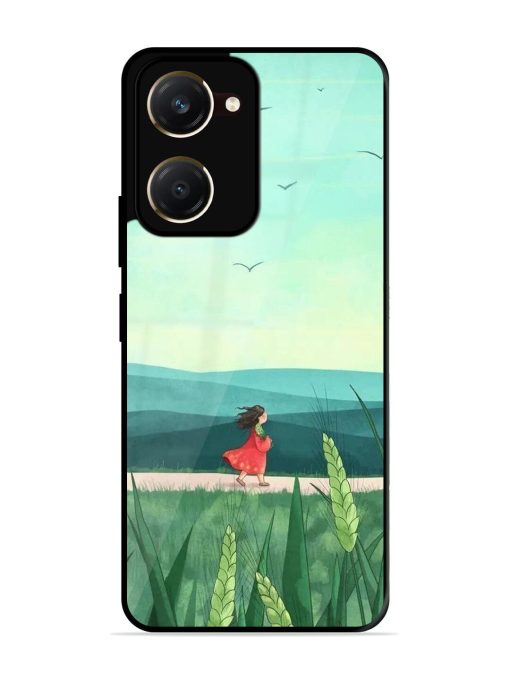 Solitude'S Serenity Glossy Soft Edge Case for Vivo Y28S (5G)