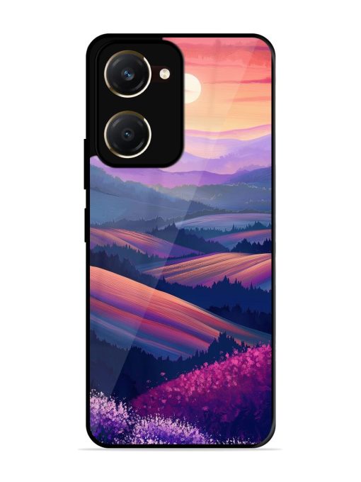 Twilight'S Embrace Glossy Soft Edge Case for Vivo Y28S (5G)