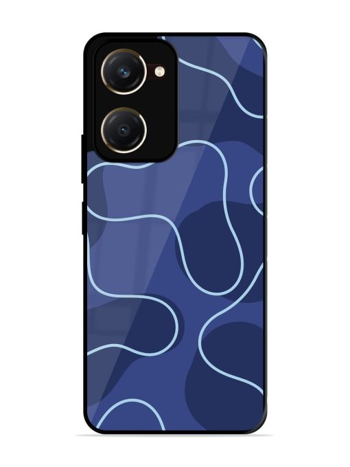 Midnight Maze Glossy Soft Edge Case for Vivo Y28S (5G)