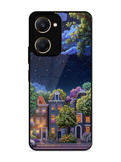Moonlit Streets Glossy Soft Edge Case for Vivo Y28S (5G)