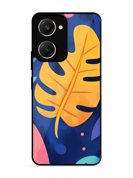 Tropical Tapestry Glossy Soft Edge Case for Vivo Y28S (5G)