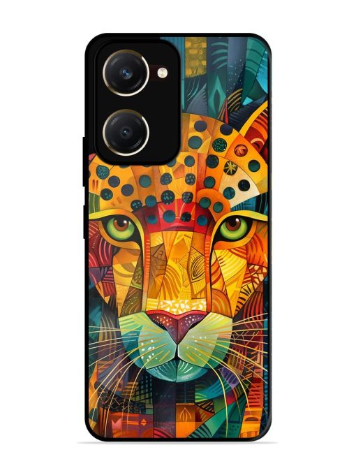 Mosaic Majesty Glossy Soft Edge Case for Vivo Y28S (5G)