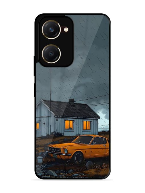 Rainy Day Retreat Glossy Soft Edge Case for Vivo Y28S (5G)