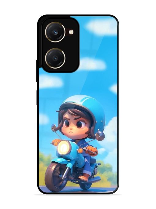 Little Rider Glossy Soft Edge Case for Vivo Y28S (5G)