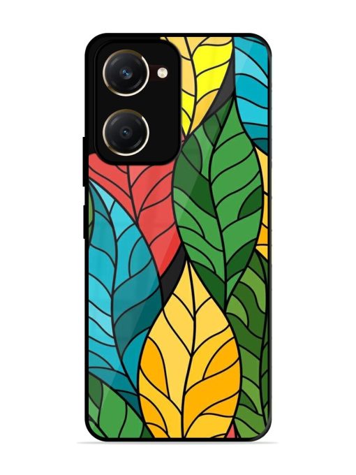 Foliage Fiesta Glossy Soft Edge Case for Vivo Y28S (5G)
