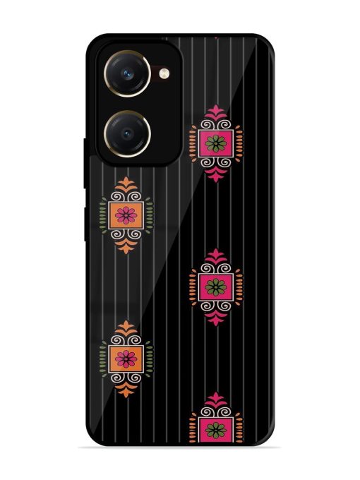 Ornate Elegance Glossy Soft Edge Case for Vivo Y28S (5G)