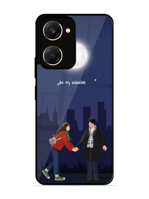 Moonlight Proposal Glossy Soft Edge Case for Vivo Y28S (5G)