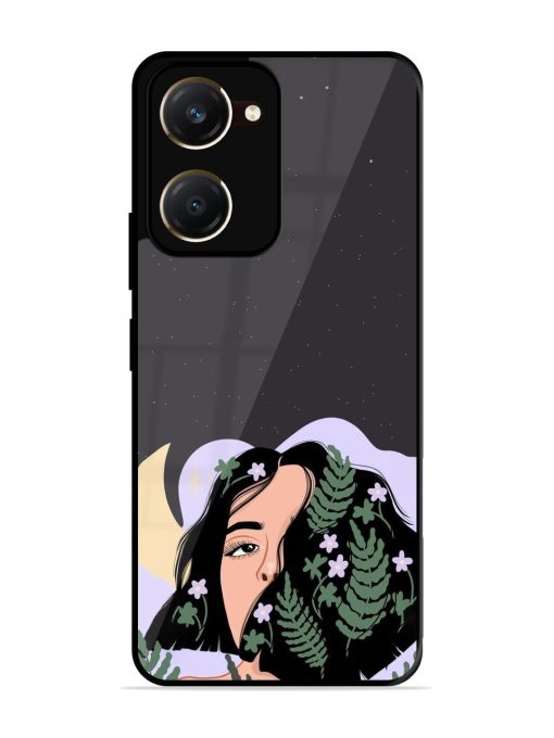 Lunar Lullaby Glossy Soft Edge Case for Vivo Y28S (5G)