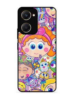 Distroller Friends Glossy Soft Edge Case for Vivo Y28S (5G)