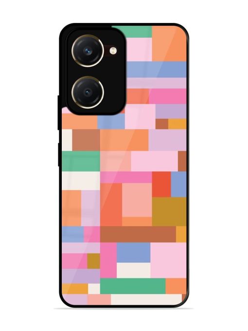 Colorful Chaos Glossy Soft Edge Case for Vivo Y28S (5G)