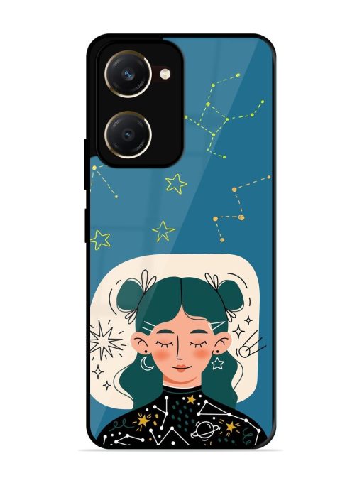 Cosmic Daydreamer Glossy Soft Edge Case for Vivo Y28S (5G)