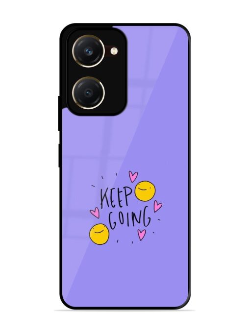 Smiling Through It All Glossy Soft Edge Case for Vivo Y28S (5G)