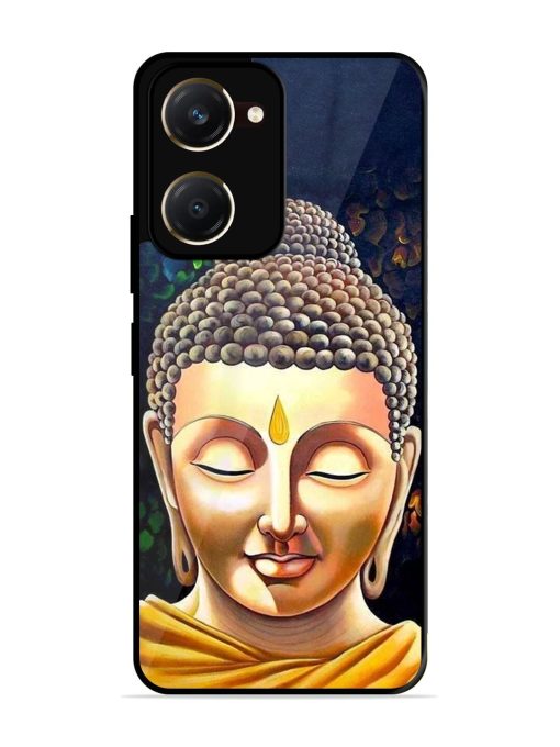 Buddha Face Glossy Soft Edge Case for Vivo Y28S (5G)