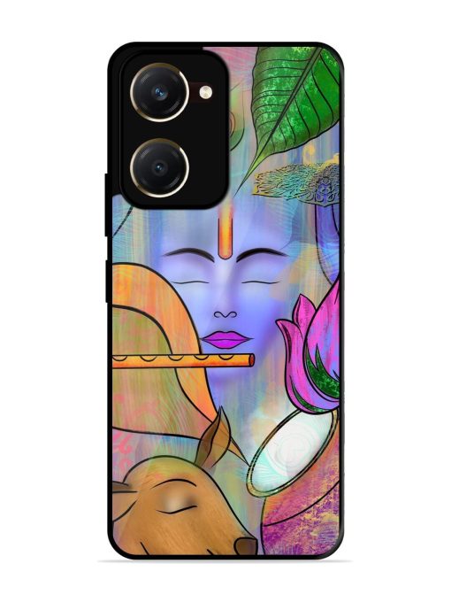 Divine Serenity Glossy Soft Edge Case for Vivo Y28S (5G)