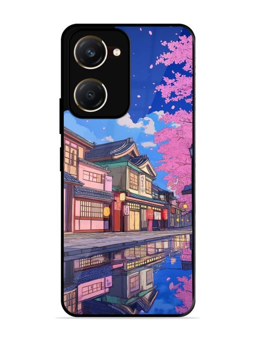 Tranquil Reflections Glossy Soft Edge Case for Vivo Y28S (5G)