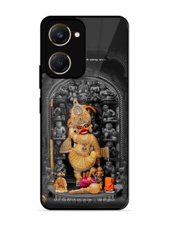 Shri Kashtabhanjandev Glossy Soft Edge Case for Vivo Y28S (5G)