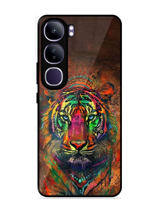 Cosmic Tiger Glossy Soft Edge Case for Vivo Y300 (5G)