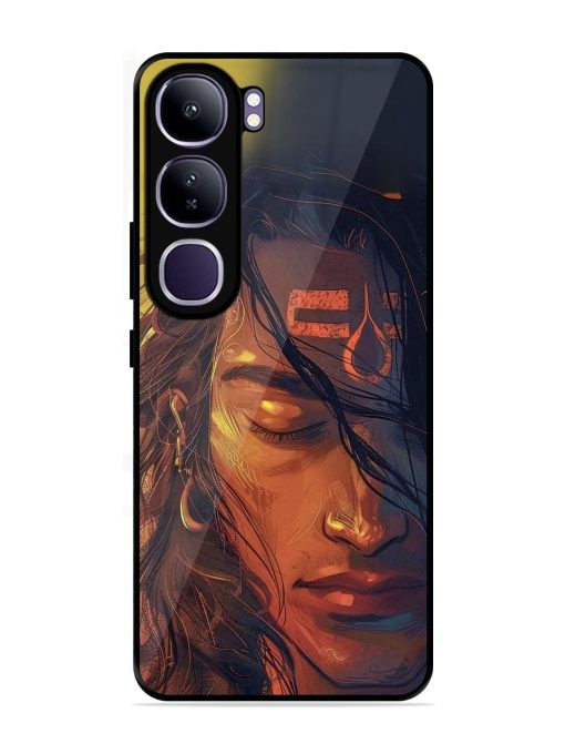 Tranquil Shiva Glossy Soft Edge Case for Vivo Y300 (5G)