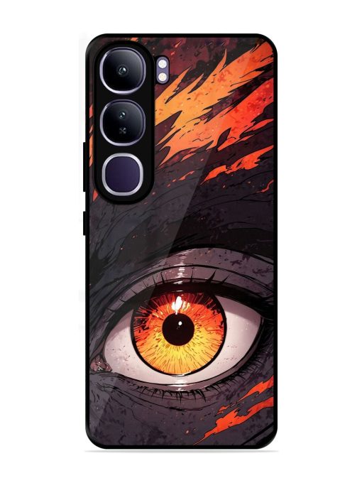 Inferno Gaze Glossy Soft Edge Case for Vivo Y300 (5G)