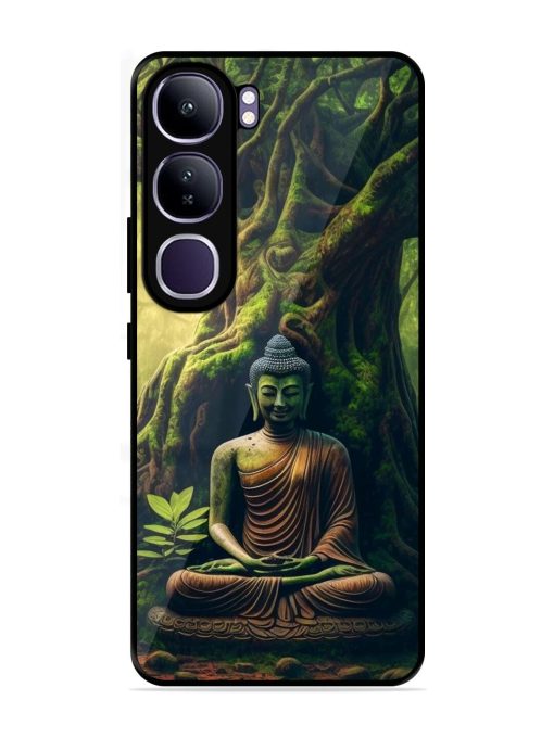 Green Buddha Art Glossy Soft Edge Case for Vivo Y300 (5G)