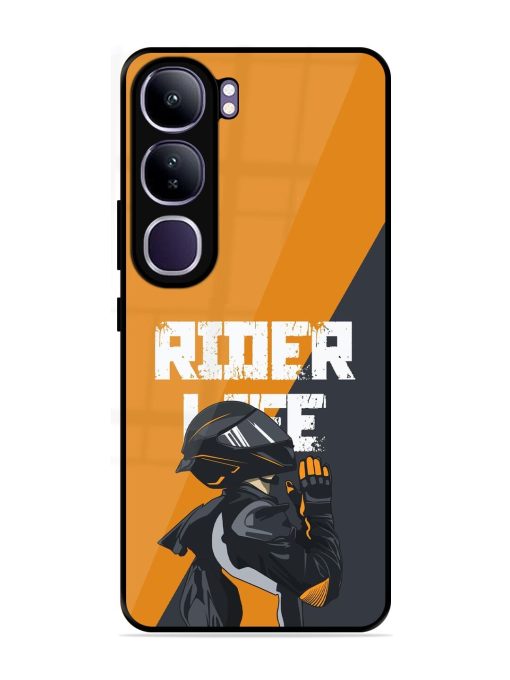 Ride Never Ends Glossy Soft Edge Case for Vivo Y300 (5G)