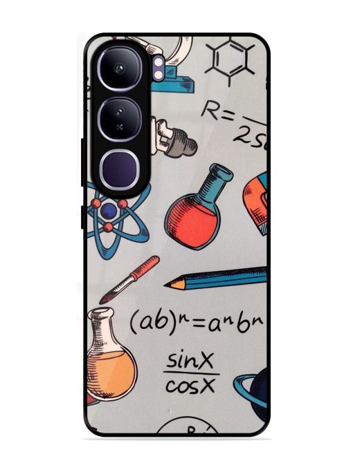 Science Doodle Glossy Soft Edge Case for Vivo Y300 (5G)