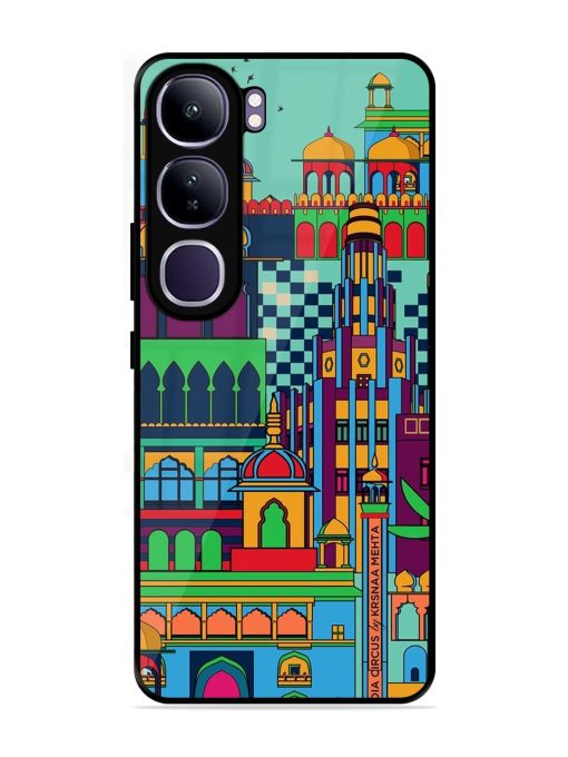 Indian Tapestry Glossy Soft Edge Case for Vivo Y300 (5G)