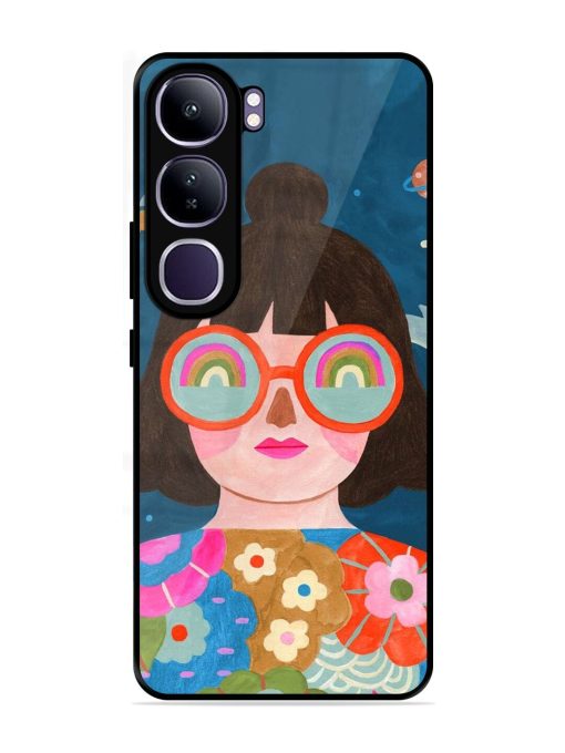 Dreamscape Vision Glossy Soft Edge Case for Vivo Y300 (5G)