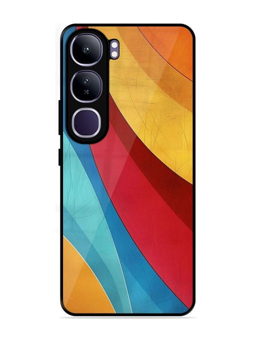 Curving Canvas Glossy Soft Edge Case for Vivo Y300 (5G)