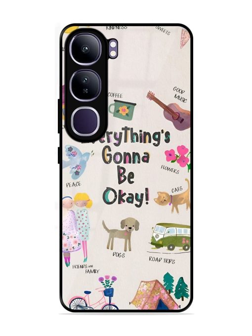Sunshine And Smiles Glossy Soft Edge Case for Vivo Y300 (5G)