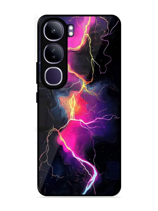 Electric Dreams Glossy Soft Edge Case for Vivo Y300 (5G)