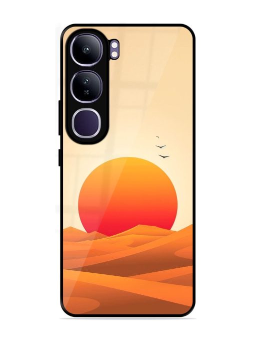 Desert Sunset Glossy Soft Edge Case for Vivo Y300 (5G)