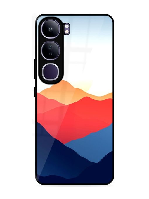 Sunset Peaks Glossy Soft Edge Case for Vivo Y300 (5G)