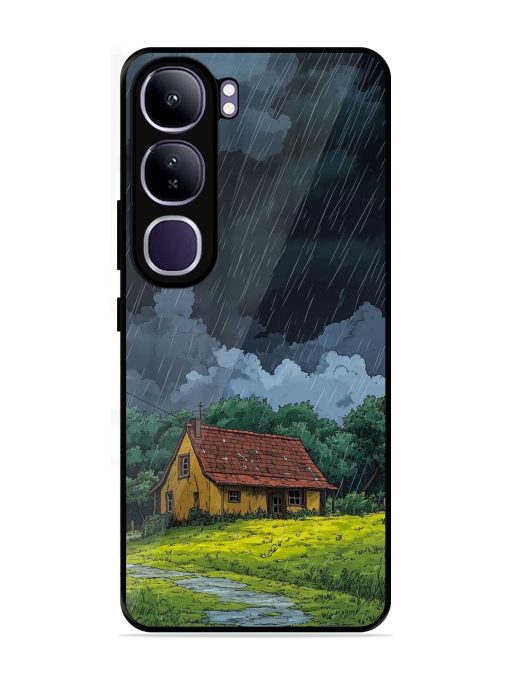 Rainy Day Retreat Glossy Soft Edge Case for Vivo Y300 (5G)